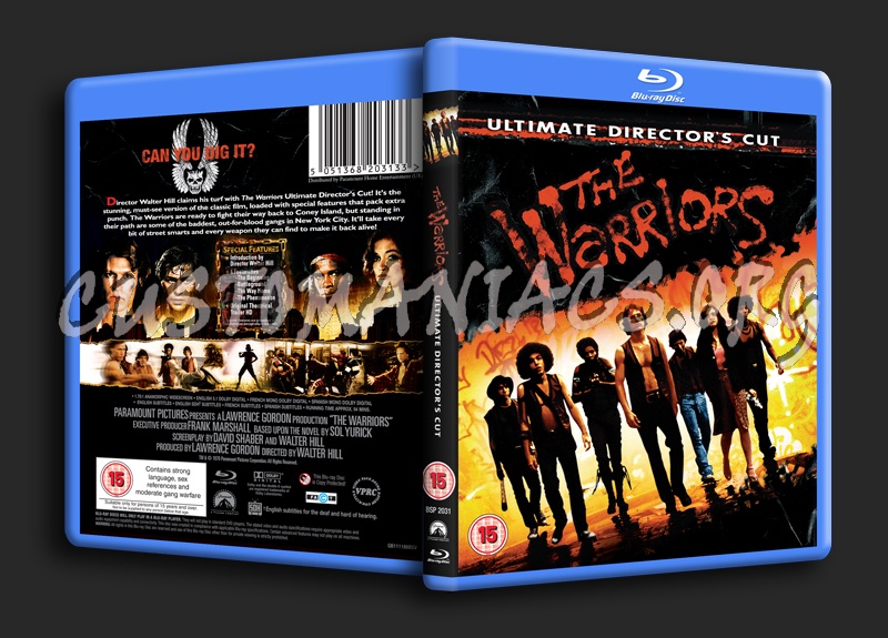 The Warriors blu-ray cover