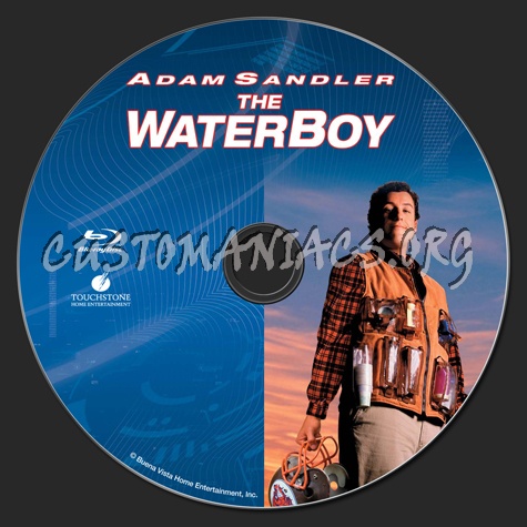 The Waterboy blu-ray label