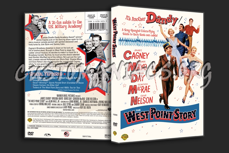 The West Point Story dvd cover