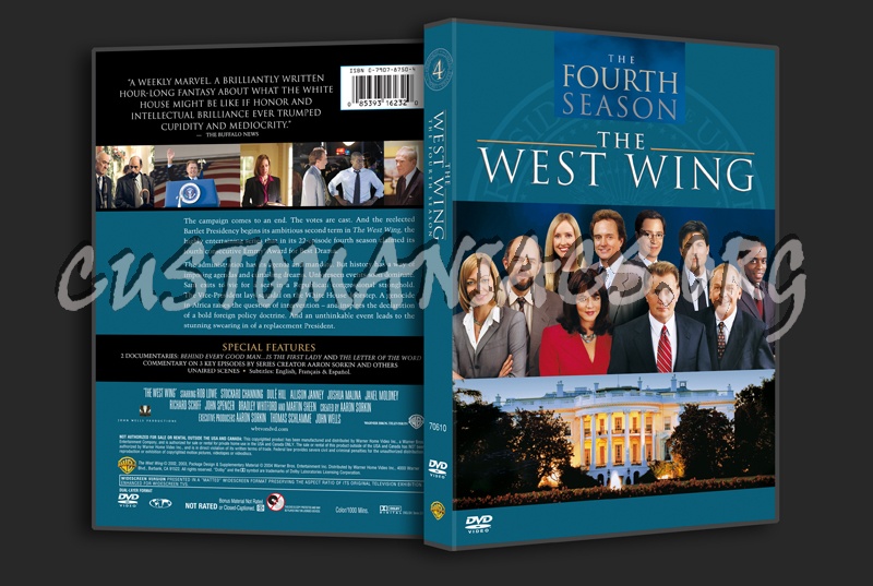 The West Wing Season 4 dvd cover
