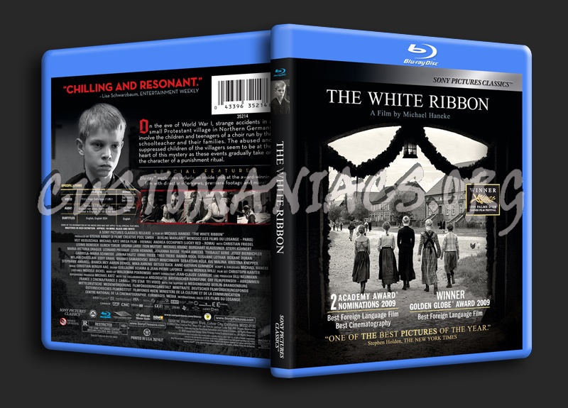 The White Ribbon blu-ray cover