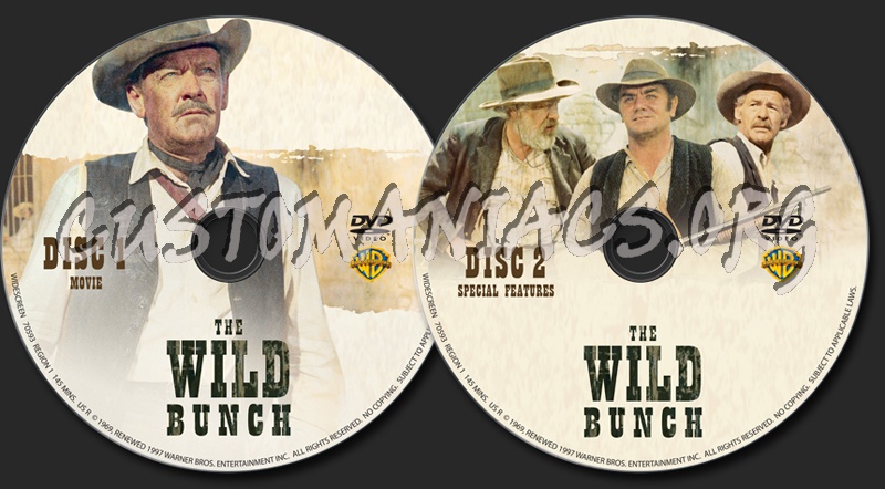 The Wild Bunch dvd label