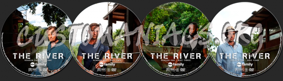 The River Season 1 dvd label