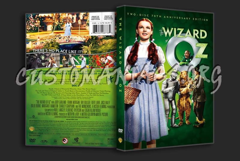 The Wizard of OZ dvd cover