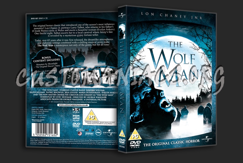 The Wolf Man (1941) dvd cover