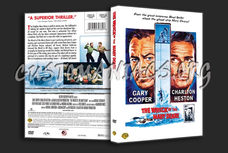 The Wreck of the Mary Deare dvd cover