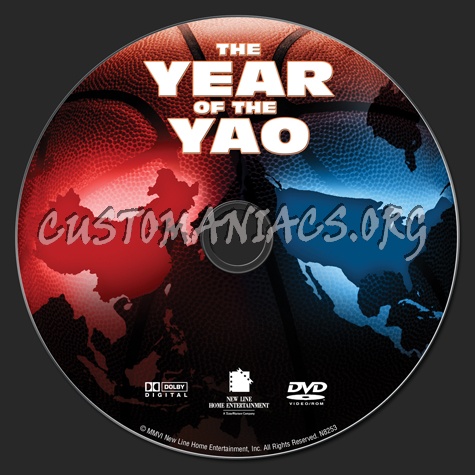 The Year of the Yao dvd label