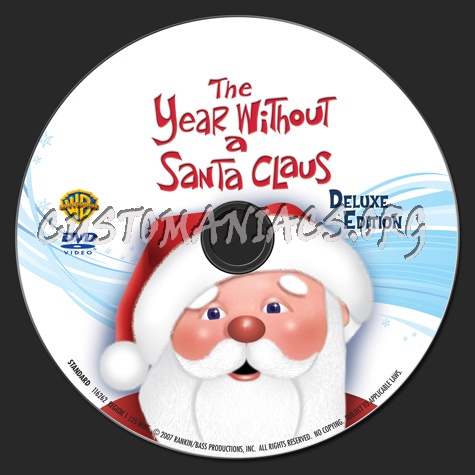 The Year Without a Santa Claus dvd label