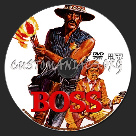 Boss dvd label