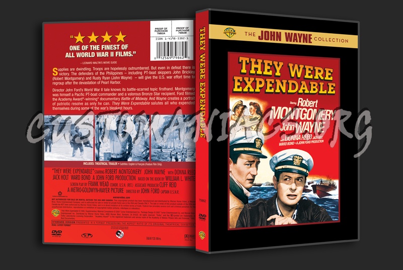 They Were Expendable dvd cover