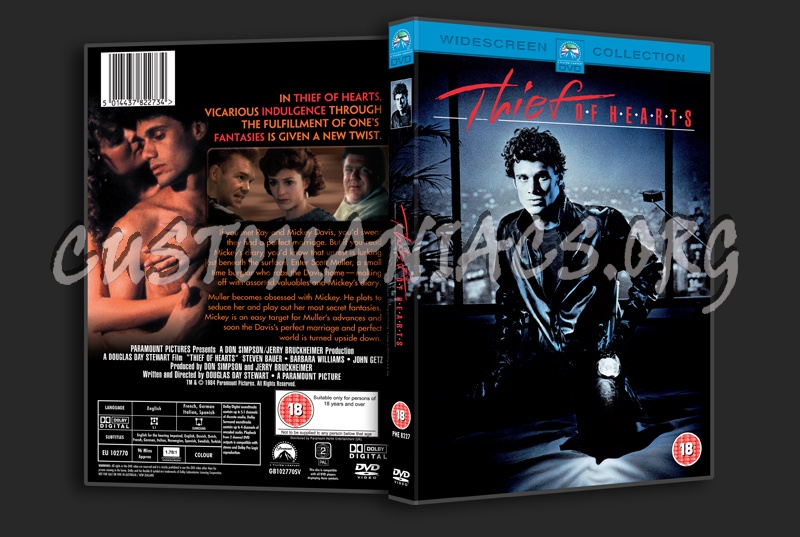 Thief of Hearts dvd cover