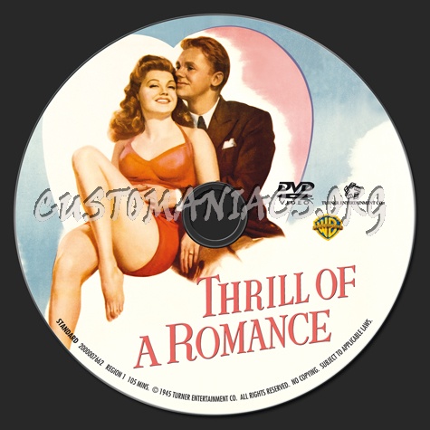 Thrill of a Romance dvd label