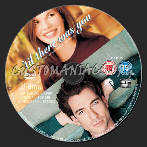 'til There Was You dvd label