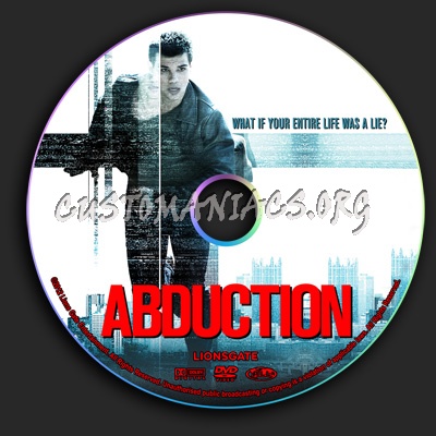 Abduction dvd label