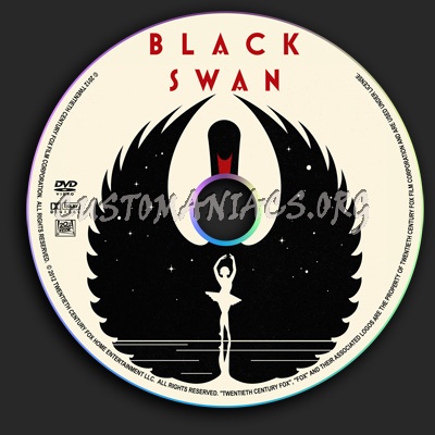 Black Swan dvd label