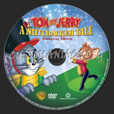 Tom and Jerry A Nutcracker Tale dvd label