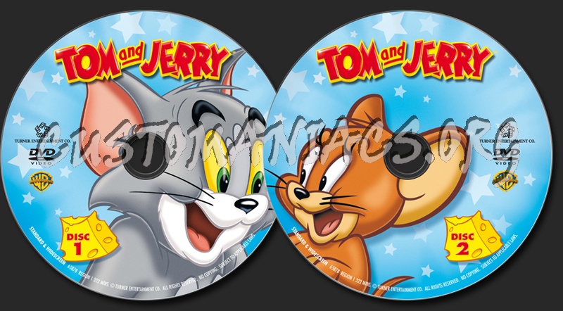 Tom and Jerry Spotlight Collection dvd label