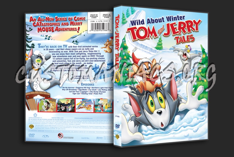 Tom and Jerry Tales Volume 1 dvd cover
