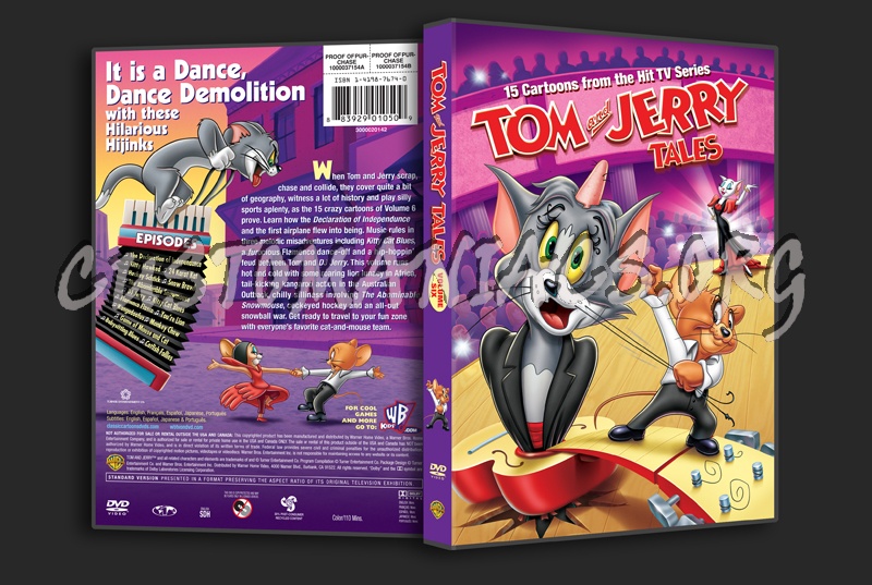 Tom and Jerry Tales Volume 6 dvd cover