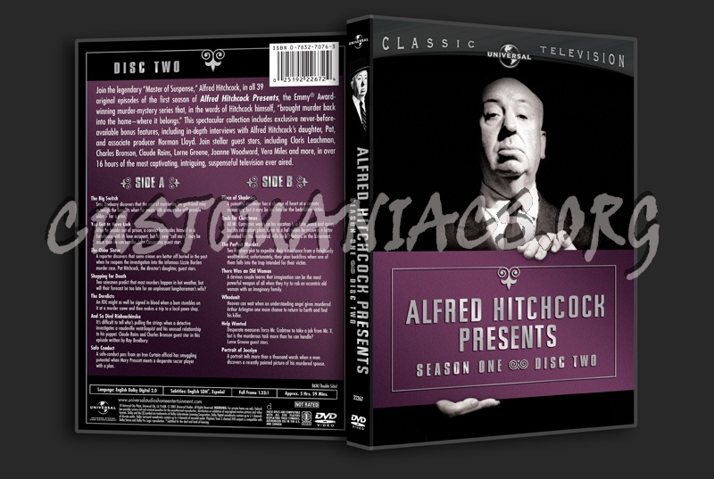 Alfred Hitchcock Presents Season 1 dvd cover