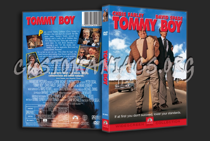 Tommy Boy dvd cover