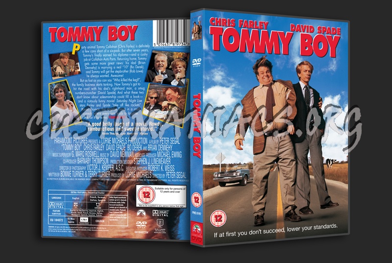 Tommy Boy dvd cover