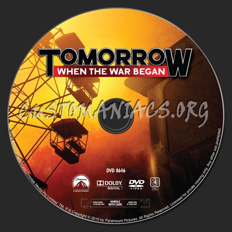 Tomorrow When the War Began dvd label