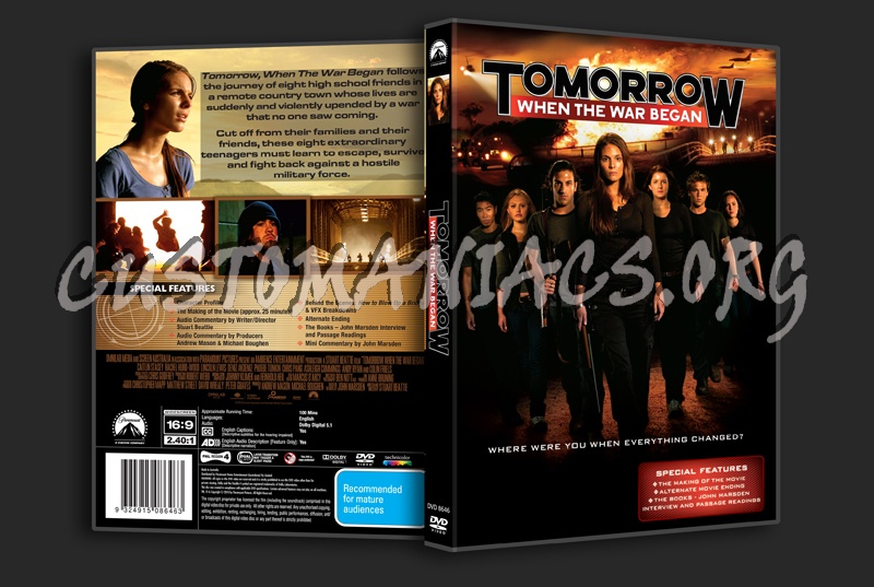 Tomorrow When the War Began dvd cover