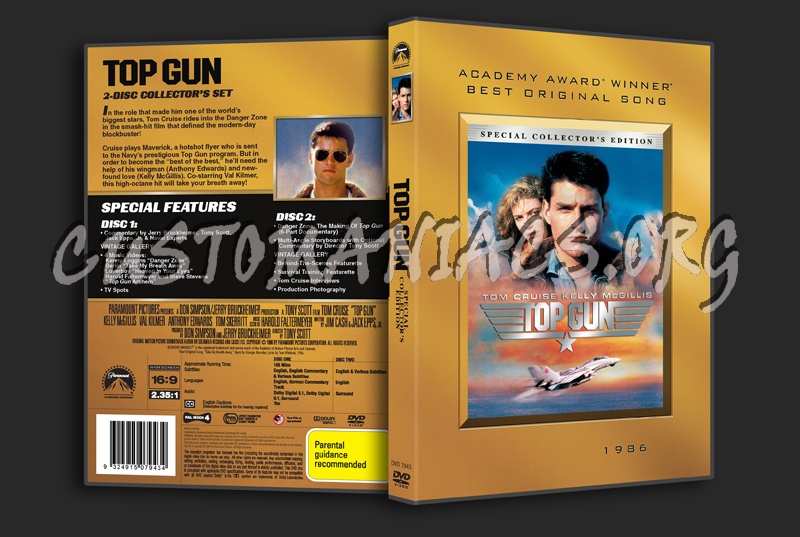 Top Gun dvd cover