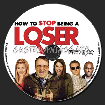 How To Stop Being A Loser dvd label