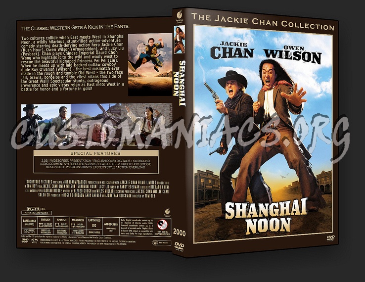 Shanghai Noon dvd cover