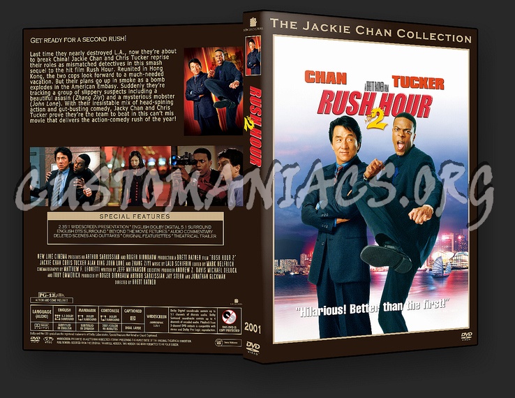 Rush Hour 2 dvd cover