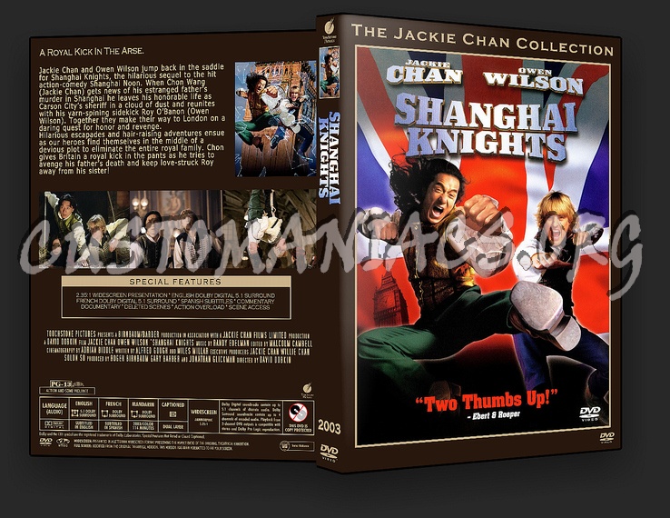 Shanghai Knights dvd cover