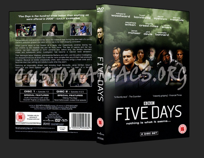 Five Days dvd cover