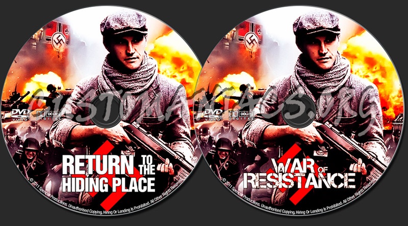 Return To The Hiding Place - War Of Resistance dvd label