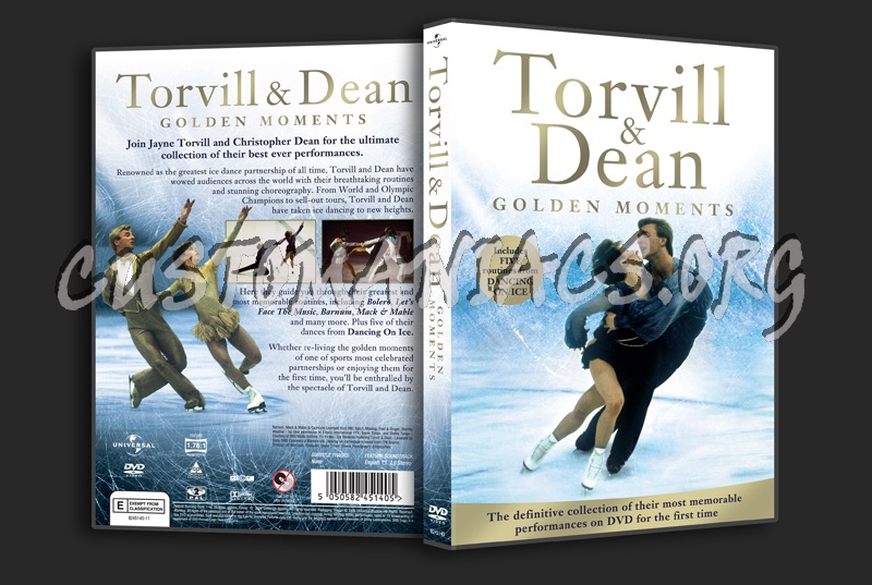 Torvill & Dean Golden Moments dvd cover