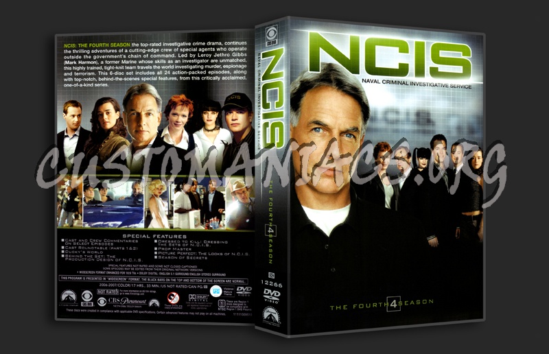 NCIS The Fourth Season dvd cover