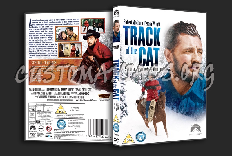 Track of the Cat dvd cover