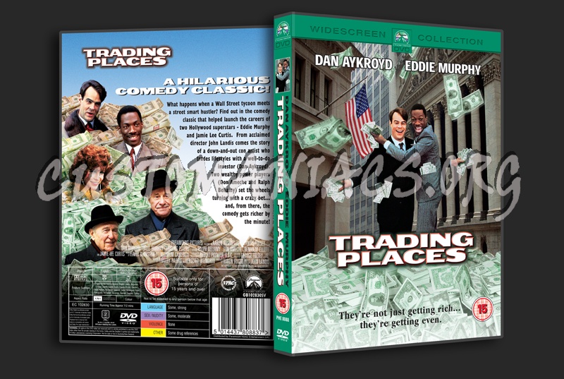 Trading Places dvd cover