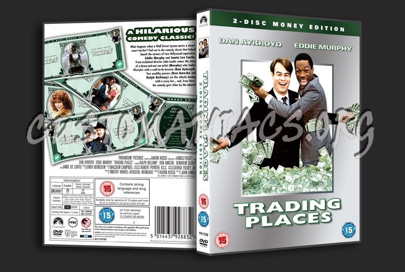 Trading Places dvd cover