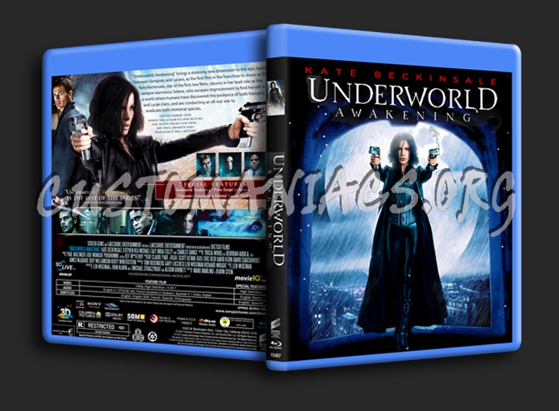 Underworld: Awakening blu-ray cover