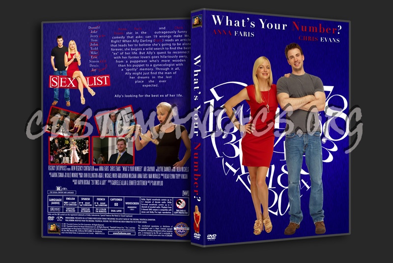 What's Your Number dvd cover