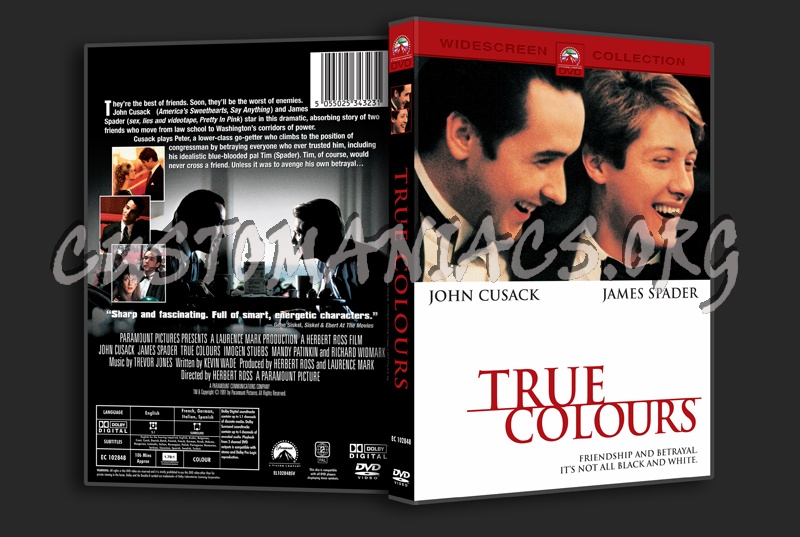 True Colours dvd cover