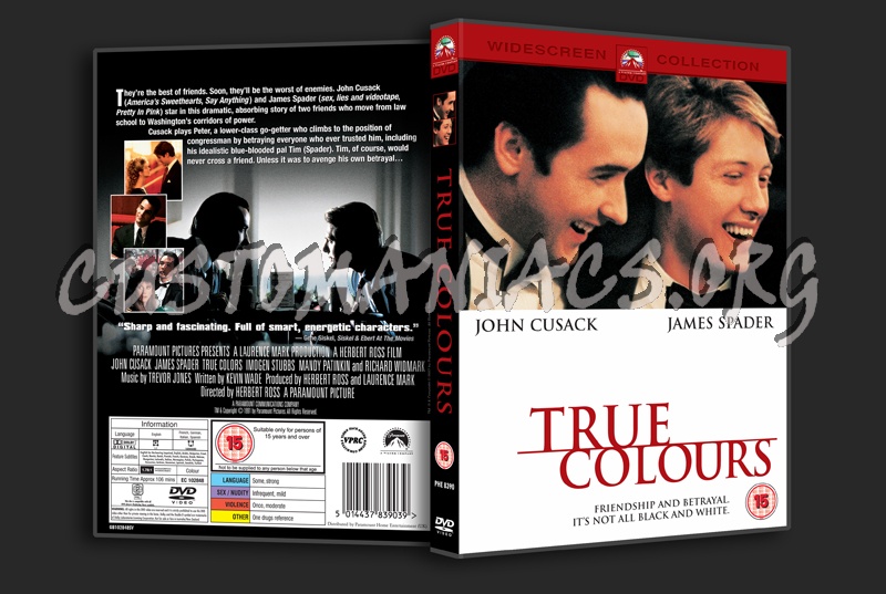 True Colours dvd cover
