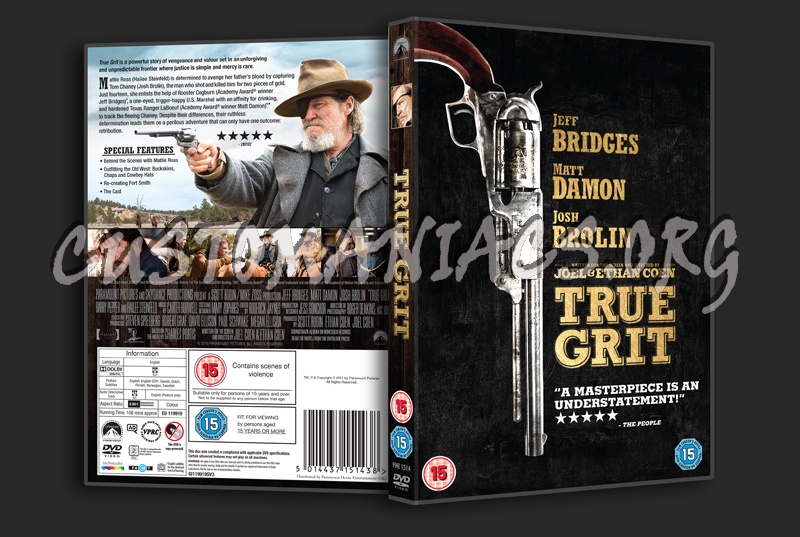 True Grit dvd cover