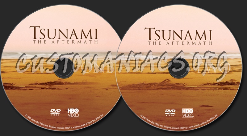 Tsunami dvd label