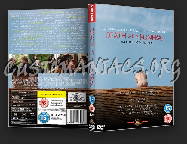 Death At A Funeral dvd cover