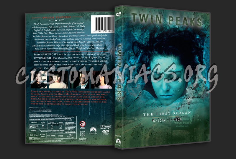 Twin Peaks Season 1 dvd cover