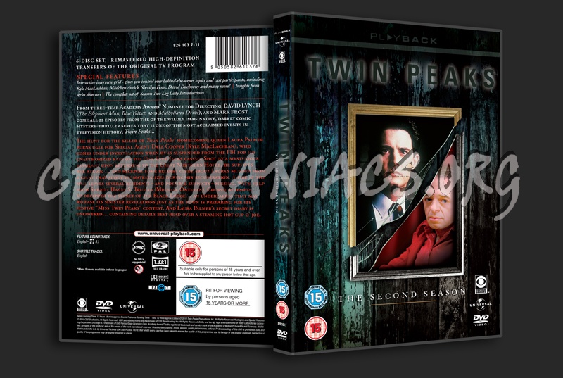 Twin Peaks Season 2 dvd cover