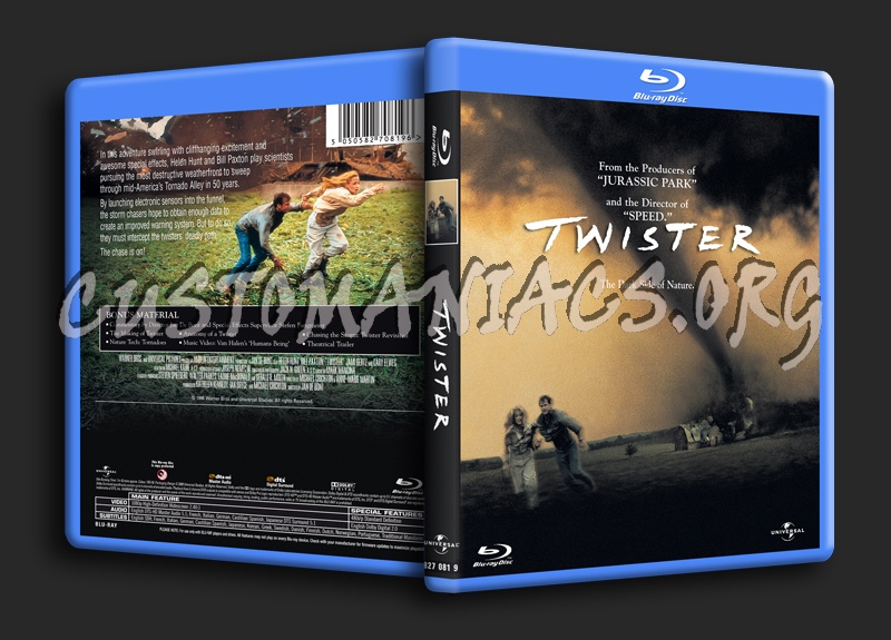 Twister blu-ray cover